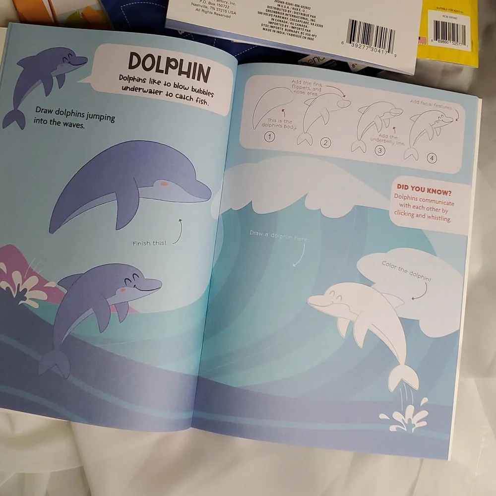 Pirate & Ocean Themed Kids Activity‎ Book Set